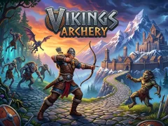 Spēle Vikings archery online