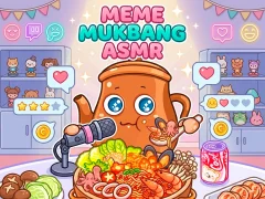 Spēle Meme Mukbang ASMR Game online