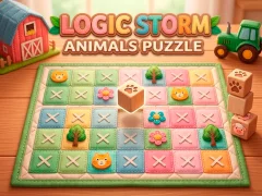 Spēle Logic Storm: Animals Puzzle online