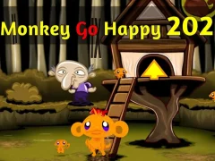 Spēle Monkey Go Happy Stage 202 online