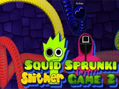 Spēle Squid Sprunki Slither Game 2 online