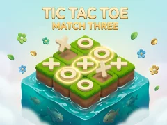 Spēle Tic Tac Toe: Match Three online