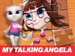 Spēle My Talking Angela Jigsaw Puzzle online