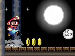 Spēle Super Mario Flash Halloween Version online