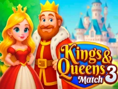 Spēle Kings and Queens Match 3 online