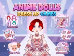 Spēle Anime Dolls Dress Up Games online