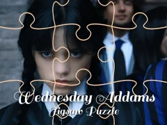 Spēle Wednesday Addams Jigsaw Puzzle online