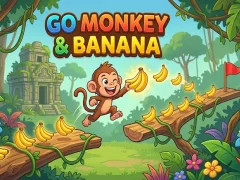 Spēle Go monkey & Banana online