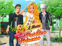 Spēle 2 Dates with Fashion Princess online