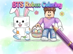 Spēle BTS Roblox Coloring online