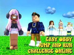 Spēle Easy Obby Jump and Run Challenge Online online