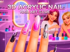 Spēle 3D Acrylic Nail: Nail Art Game online