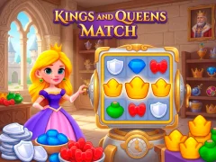 Spēle Kings and Queens Match online