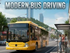 Spēle Modern Bus Driving online