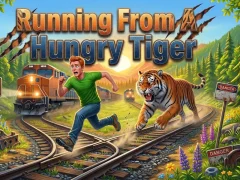 Spēle Running From A Hungry Tiger online