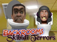 Spēle Backrooms Skibidi terrors online