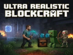 Spēle Ultra Realistic BlockCraft online