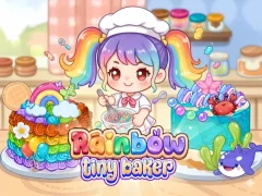 Spēle Rainbow Tiny Baker online