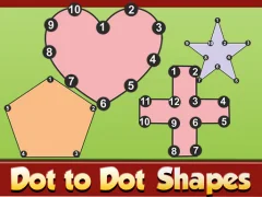 Spēle Dot To Dot Shapes online