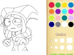 Spēle Pomni Coloring Book For Kids online