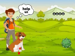 Spēle Wounded Dog Reach House online