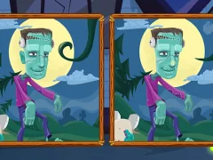 Spēle Halloween Find the Differences online