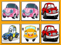 Spēle Funny Cars Memory online