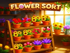 Spēle Flower Sort online