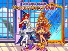 Spēle 2 Player Games Princess Design Party online
