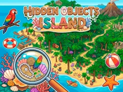 Spēle Hidden Objects Island online