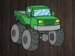 Spēle Monster Truck Jigsaw online