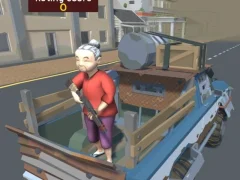 Spēle Grandma with Machine Gun Apocalypsis online