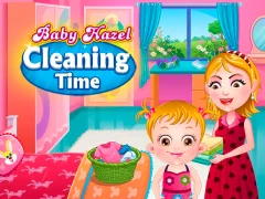 Spēle Baby Hazel Cleaning Time online
