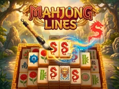 Spēle Mahjong Lines online