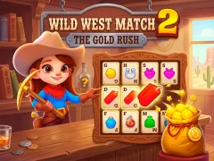 Spēle Wild West Match 2: The Gold Rush online