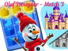 Spēle Olaf Designer - Match 3 online