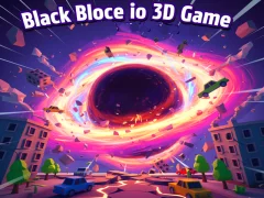 Spēle Black Hole io 3D Game online