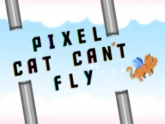 Spēle Pixel cat can't fly online