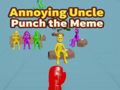 Spēle Annoying Uncle Punch the Meme online