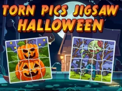 Spēle Torn Pics Jigsaw Halloween online