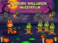 Spēle Labubu Halloween Infestation online