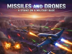 Spēle Missiles and Drones: A Strike On A Military Base online