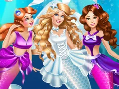 Spēle Mermaid Doll Wedding online