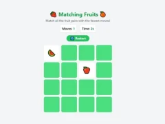 Spēle Matching Fruits online