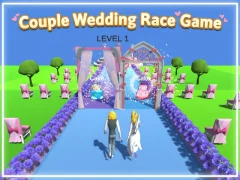 Spēle Couple Wedding Race Game online