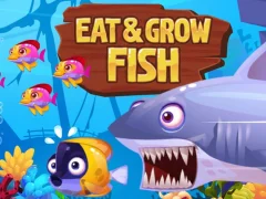Spēle Eat & Grow Fish online