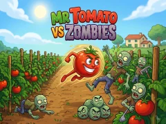 Spēle Mr Tomato VS Zombies online