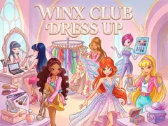 Spēle Winx Club: Dress Up online