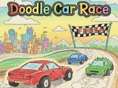 Spēle Doodle Car Race online