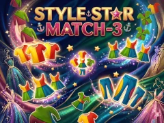 Spēle Style Star Match-3 online